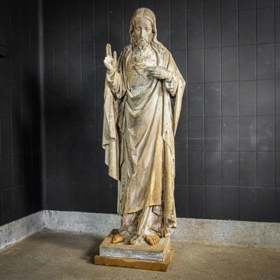 Antike Skulptur Von Jesus 1900er Bei Pamono Kaufen
