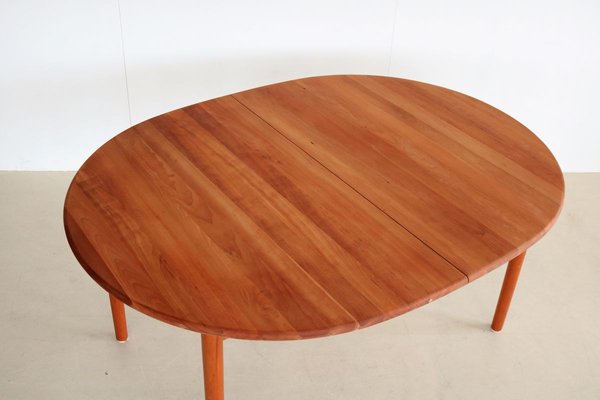 Cherry Wood Dining Table By Andreas Hansen 1960s For Sale At Pamono