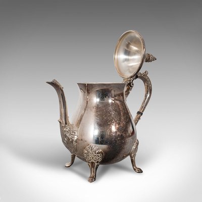 Antique Silver Plated Antique Tea Pot Set Antique Silver Plated