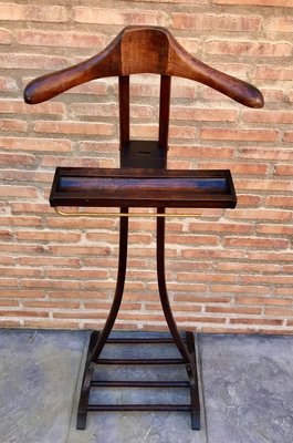 Schwedischer Stummer Diener aus dunklem Holz, 1950er bei Pamono kaufen