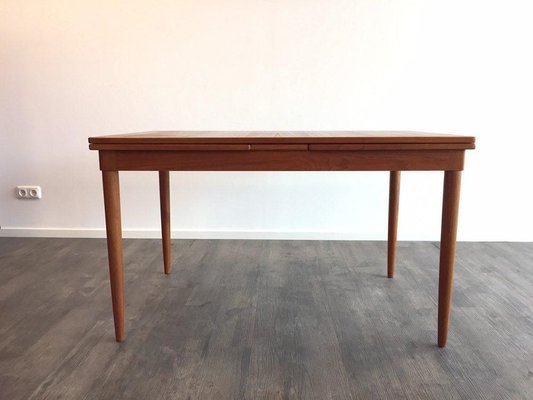 Teak Dining Table By Niels O Møller, Antique Desk Converts To Dining Table