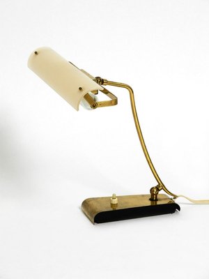 Mid Century Modern Brass Desk Lamp With, Contemporary Brass Desk Lamps