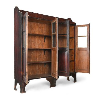 Kommode aus dunklem Holz bei Pamono kaufen