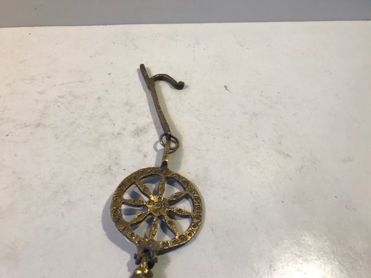 Pendant Cross Candleholder in Bronze, Greece, 1920s for sale at Pamono