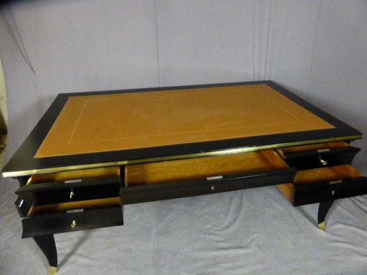 Large Oak Office Desk For Sale At Pamono