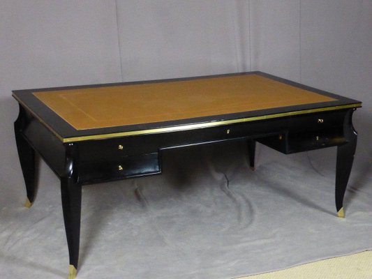 Large Oak Office Desk for sale at Pamono