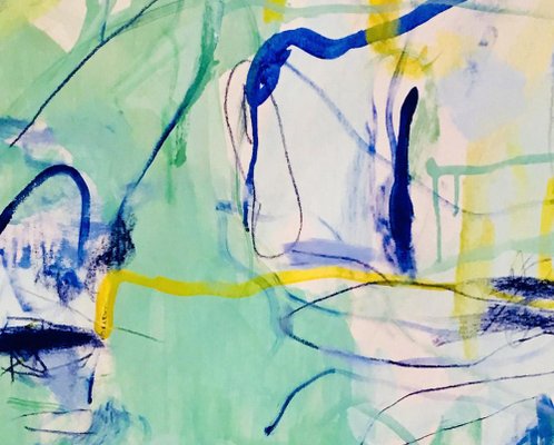 The Days That Happen To You Abstract Expressionism Painting 2021 For Sale At Pamono