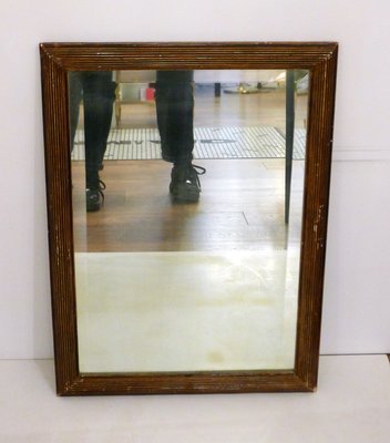 Large Vintage Frame Stucco Grooved, Large Frames For Mirrors