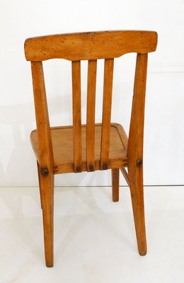 Vintage Small Wooden Children S Chair, Vintage Wooden Childrens Chair