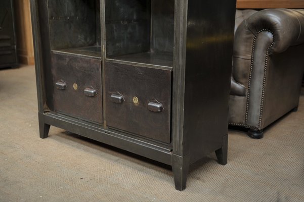 Industrial Metal Cabinet From Tolix, Industrial Metal Cabinet