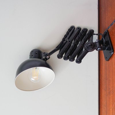 Model 6718 Scissor Arm Wall Lamp by Christian Dell for Kaiser