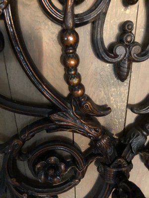 antique cast iron coat rack