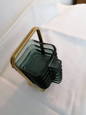 Vintage Silver-Plated Metal Wine Cooler by Wilhelm Wagenfeld