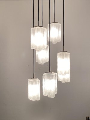 Large Ice Glass Granada Cascading Chandelier From Kalmar For Sale At Pamono