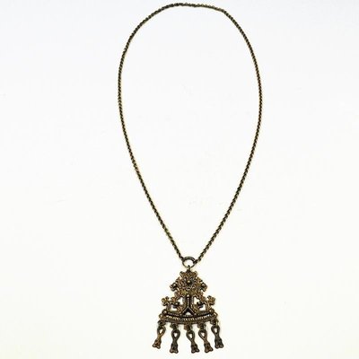 Vintage Bronze Necklace Karku by 