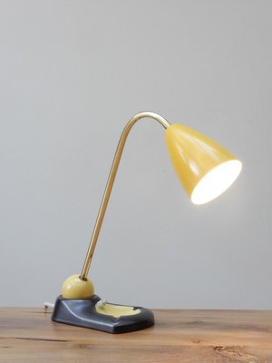Mid Century Adjustable Brass Table Lamp, West Elm Mid Century Task Floor Lamp White Antique Brass