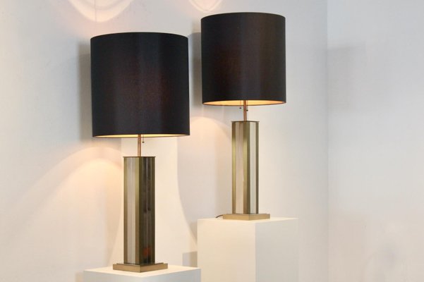 Chrome Table Lamps By Rizzo Set, Floor And Table Lamp Sets Uk