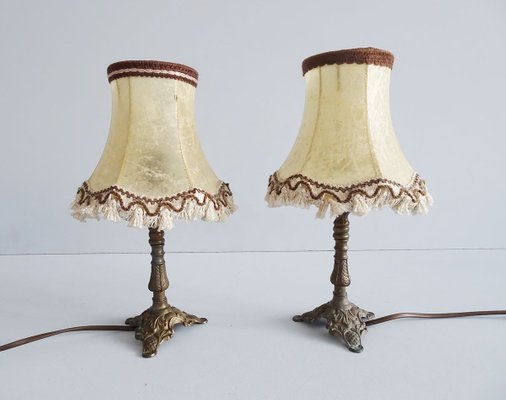 Antique Style Table Lamps 1970s Set, Lamps Antique Style