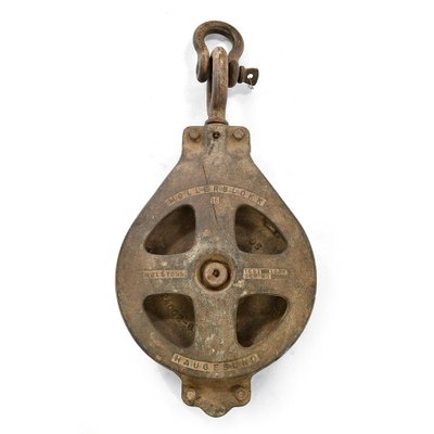 Antique pulley for sale discount