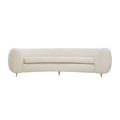 Italian Curved Sofa