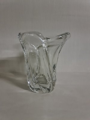 daum vase cristal signe "daum france" 