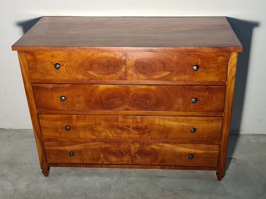 Biedermeier Cherry Chest of Drawers