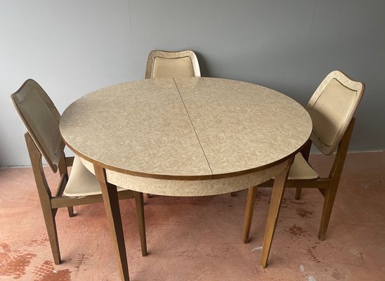 Mid Century British Extendable Dining, Extending Dining Table And Chair Sets Uk