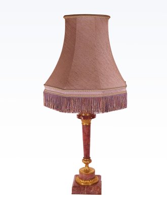 Gilded Bronze Table Lamp 1800s, Vintage Style Lamp