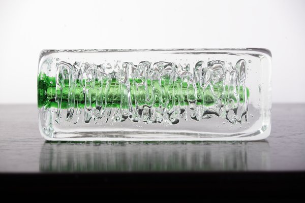 Glass Vase by František Vízner for Sklárny Škrdlovice for sale at