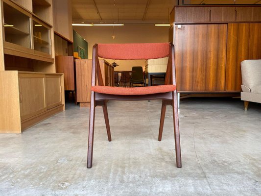 Mid-Century Danish Teak Desk Chair by Harlev, 1960s