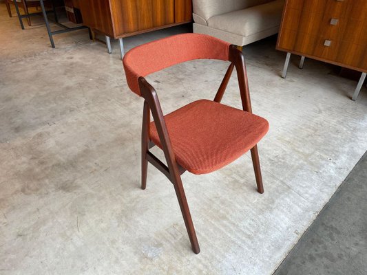 Mid-Century Danish Teak Desk Chair by Harlev, 1960s