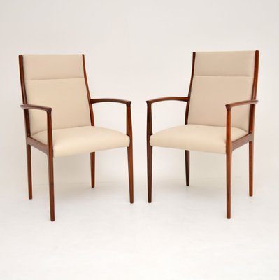 Vintage Danish Carver Dining Chairs 1960s Set Of 2 For Sale At Pamono
