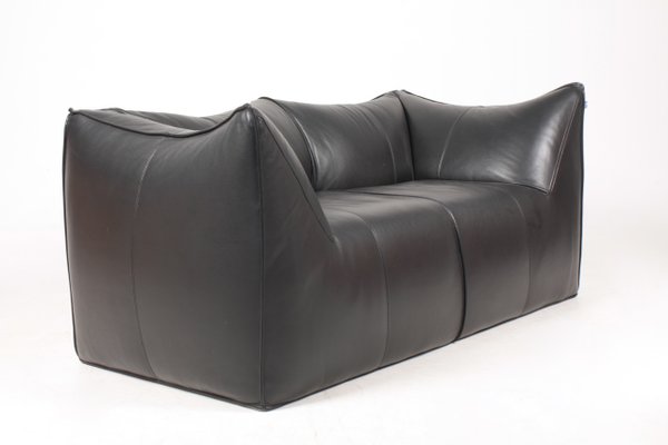 Leather Sofa By Mario Bellini For B, Genoa Leather Sofa