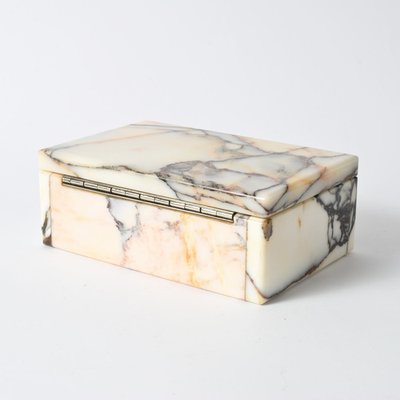 Art Deco French Marble Box, 1930s