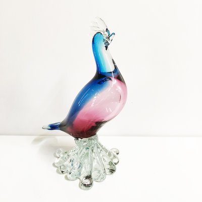 置物 Murano , antique Vintage Murano Glass Decorative Bird, 1960s for sale at Pamono