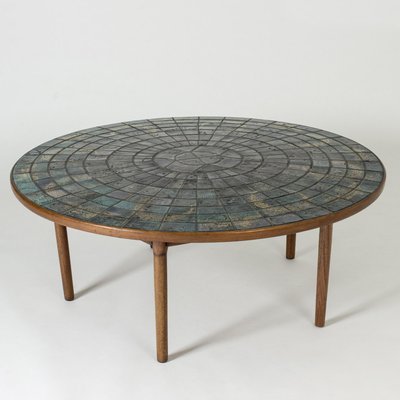 Stoneware Coffee Table by Bjorn Wiinblad