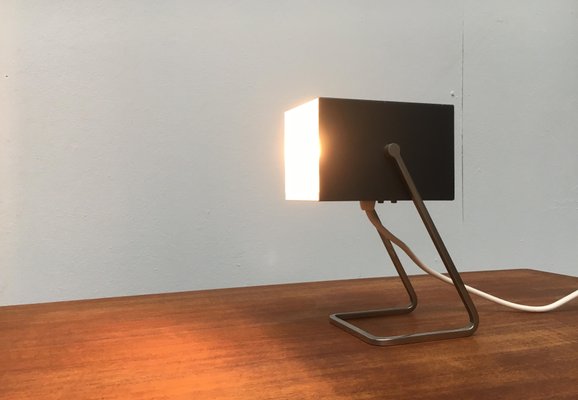 German Mid Century Cube Table Lamp From, Cube Table Lamp Shades