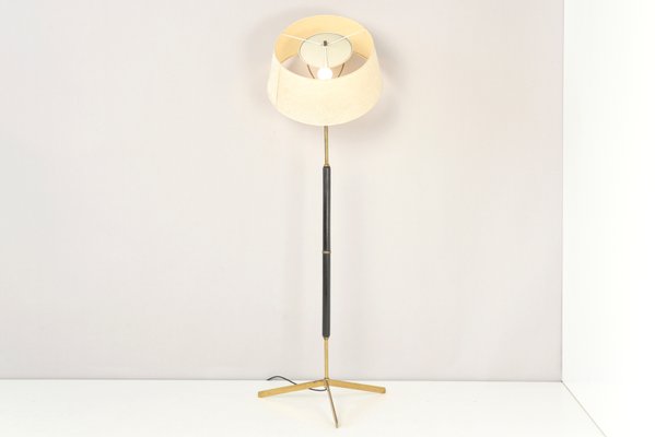 Floor Lamp From Bergboms 1950s, Standing Lamp With Table
