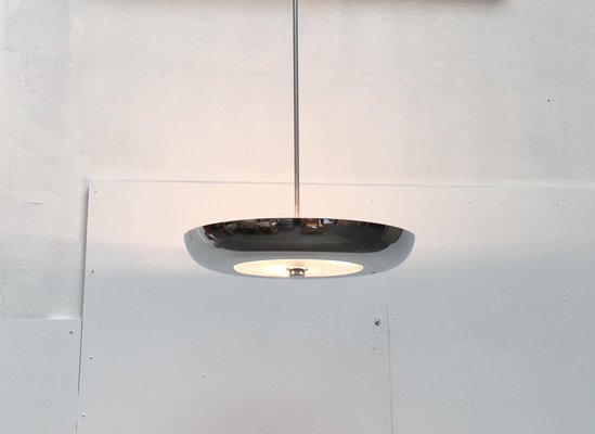 Mid-Century Art Deco Style Glass Pendant Lamp for sale at Pamono