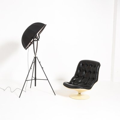 Black Fortuny Floor Lamp By Mariano Fortuny For Pallucco For Sale At Pamono