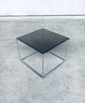 Square glass side table deals