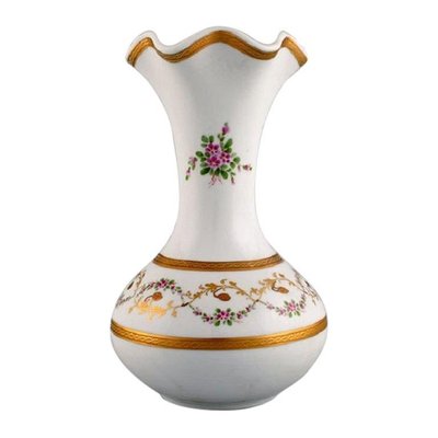 Lot De 2 Vases En Porcelaine De Limoges - Hauteur 20 Cm
