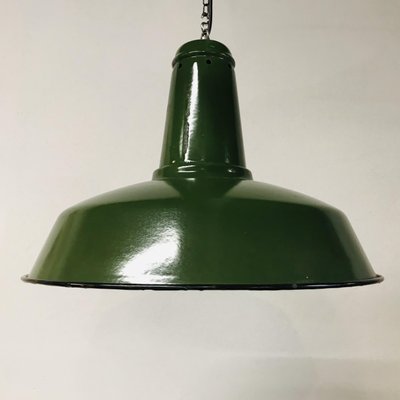 Bauhaus Green Factory Light for sale at Pamono