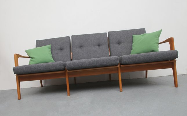 3 seater sale wooden sofa cushions