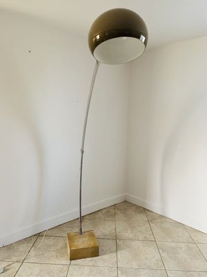 Chrome Arc Floor Lamp From Guzzini, Arc Floor Lamp Shade Replacement