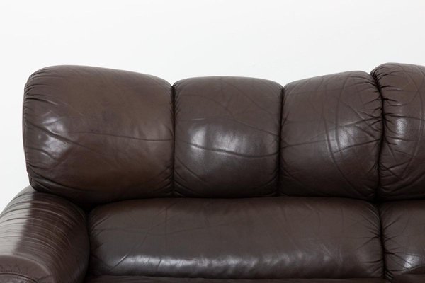 Three Seater Leather Sofa By Tongiani Stefanos Italy 1973 For At Pamono Three Seater Leather Sofa By Tongiani, Best 3 Seater Leather Sofa