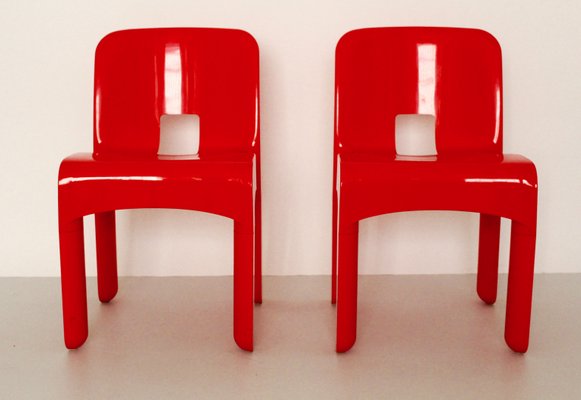 Sedie plastica Joe Colombo Universale '60set in 2 modello per Kartellanni 4860 di di OkZiTwuXPl