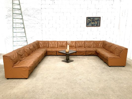 Large Modular Leather Sofa From The, Modular Leather Sofa Sectional