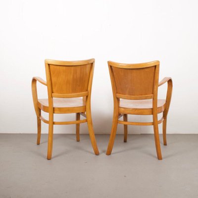 Beech Plywood Chairs In The Style Of Horgenglarus Set Of 2 For Sale At Pamono