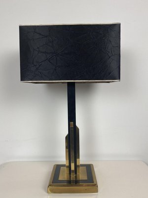 Vintage Gold And Brass Black Table Lamp, Black Table Lamps For Living Room